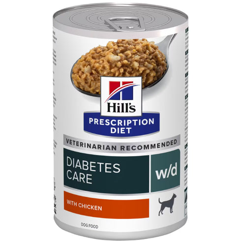 Hrana umeda pentru caini Hill's PD Diabestes Care W/D 370g